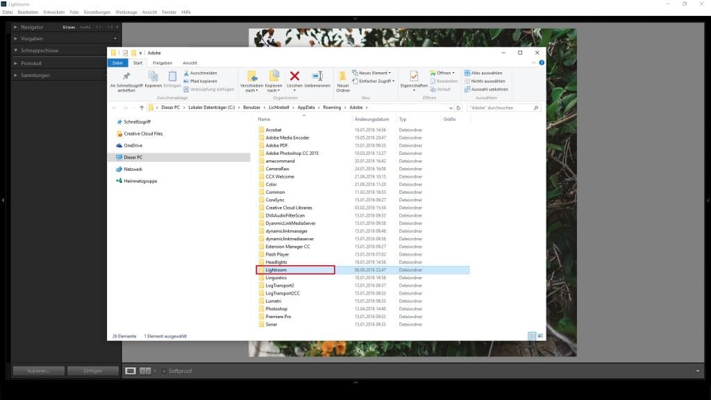 Lightroom Presets installieren