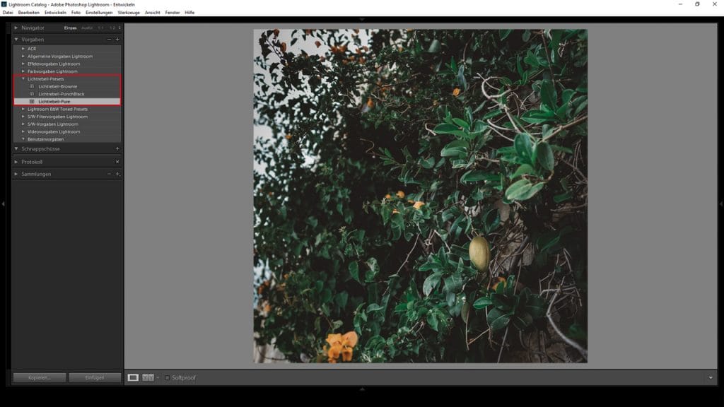 Presets-installiert