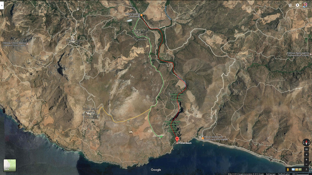 Preveli-Karte