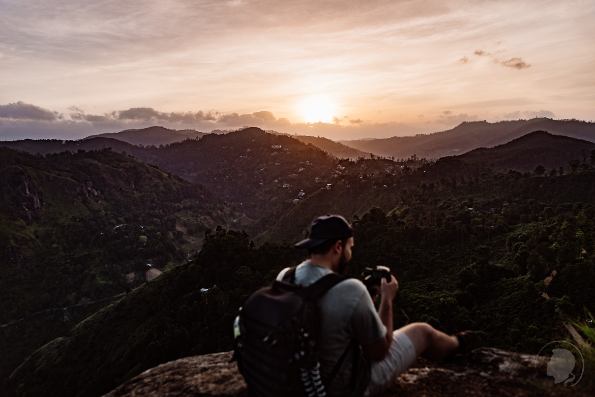 Little Adam's Peak Sonnenuntergang