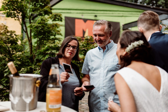 Sektempfang Hochzeitsfeier