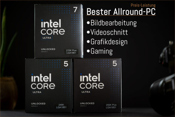 Bester Workstation PC für Videoschnitt, Bildbearbeitung, Grafikdesign und Gaming