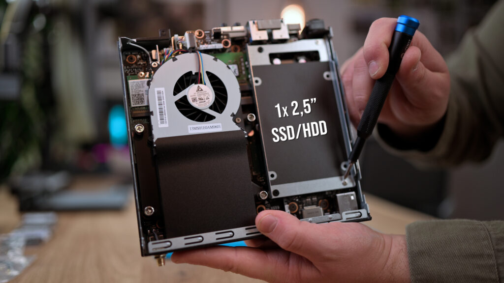 ASUS PB60 SSD HDD Käfig lösen