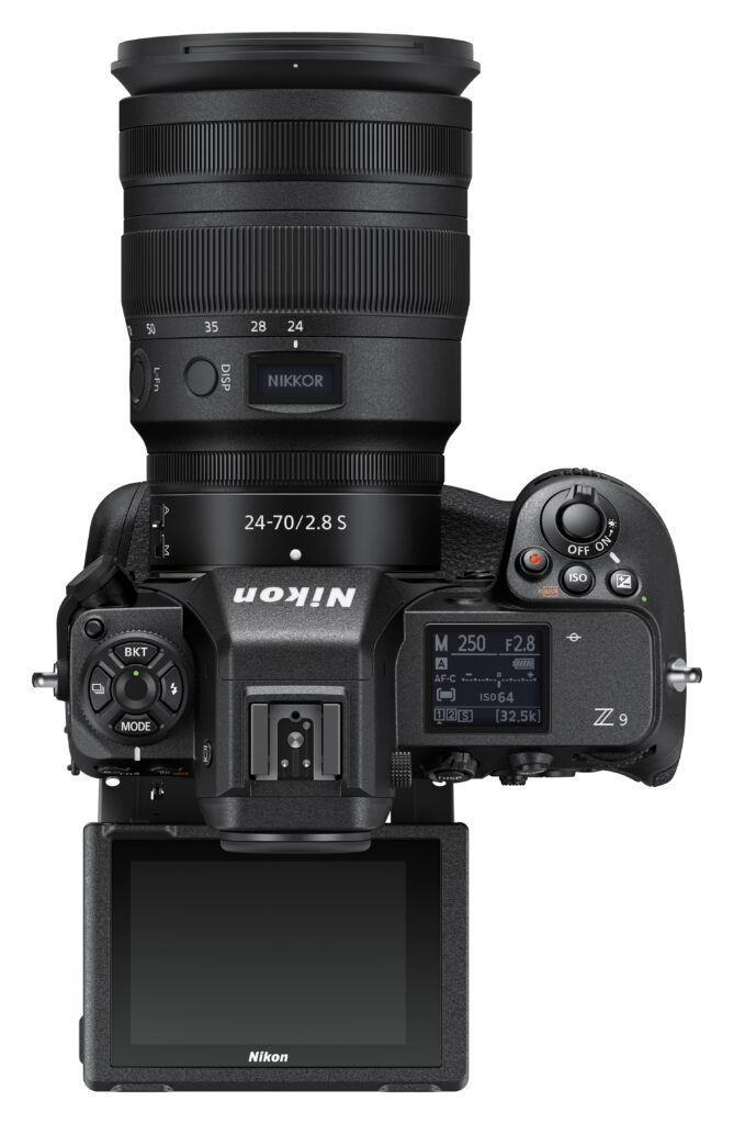 Nikon Z9 Draufsicht